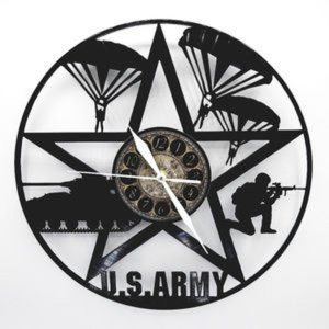 ARMY vinyl record clock birthday gifts